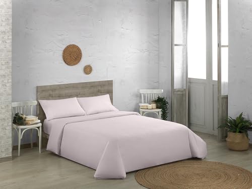 Juego de funda nórdica de algodón orgánico color rosa. Acabado en vainica. Cama de 90 cm. 3 piezas Juego de funda nórdica de algodón orgánico color rosa. Acabado en vainica. Cama de 90 cm. 3 piezas von AlexandreHouse