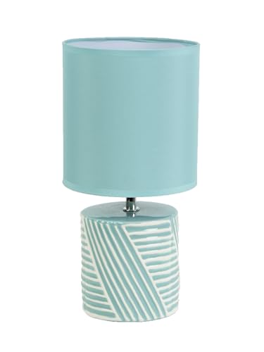 LAMPARA CERAMIC CELESTE C/PANTALLA LAMPARA CERAMIC CELESTE C/PANTALLA von AlexandreHouse