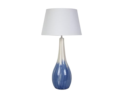 LAMPARA CERAMICA AZUL C/PANTALLA von AlexandreHouse