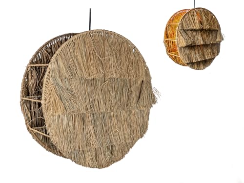 LAMPARA CIRCULO FIBRAS NATURALES E27/ 220240V LAMPARA CIRCULO FIBRAS NATURALES E27/ 220240V von AlexandreHouse