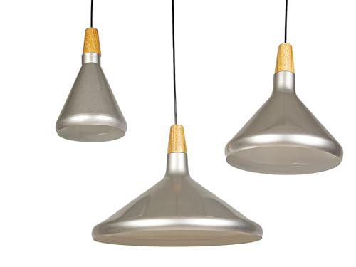 LAMPARA COLGANTE ALUMINIO/MADERA E27/ 220240V von AlexandreHouse