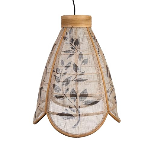 LAMPARA COLGANTE BAMBU/YUTE PINTADO E27/ 220240V von AlexandreHouse