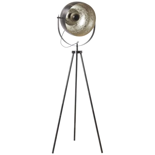 LÁMPARA PIE METAL NEGRO/PLATATRÍPODE 1XE27 MAX.25W NO INCLU_43X26X165CM, ALT.PIE:109CM LÁMPARA PIE METAL NEGRO/PLATATRÍPODE 1XE27 MAX.25W NO INCLU_43X26X165CM, ALT.PIE:109CM von AlexandreHouse
