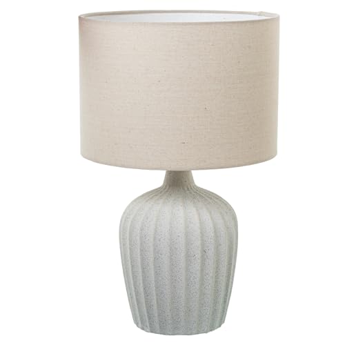 LÁMPARA SOBREMESA CERÁMICA BEIGE, 1XE14 MAX.40W_°28X47CM BASE:°18X25CM von AlexandreHouse