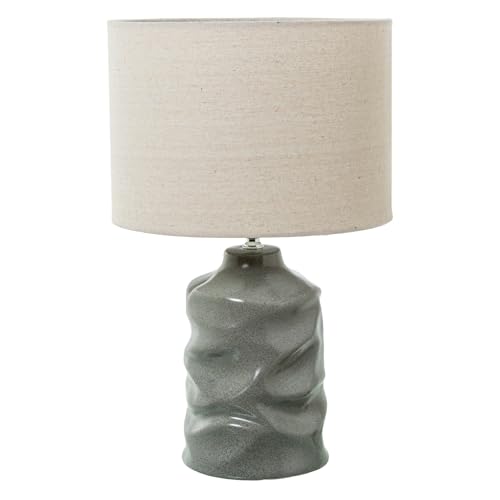 LÁMPARA SOBREMESA CERÁMICA GRIS, 1XE14 MAX.40W_°25X40CM BASE:°13,5X20CM LÁMPARA SOBREMESA CERÁMICA GRIS, 1XE14 MAX.40W_°25X40CM BASE:°13,5X20CM von AlexandreHouse