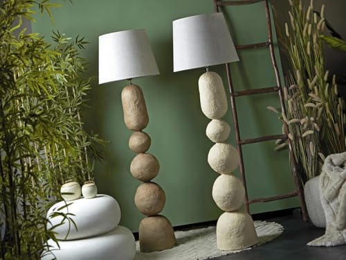 LAMPARA SOBREMESA HERA MADERA NAT. TOFFEE 60 CMS. 40dx60 cms von AlexandreHouse