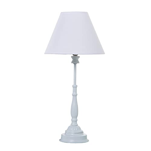 LÁMPARA SOBREMESA METAL BLANCO+92264, 1XE14 MAX40W NO INCLUI_°23X49CM BASE:°11X36CM LÁMPARA SOBREMESA METAL BLANCO+92264, 1XE14 MAX40W NO INCLUI_°23X49CM BASE:°11X36CM von AlexandreHouse