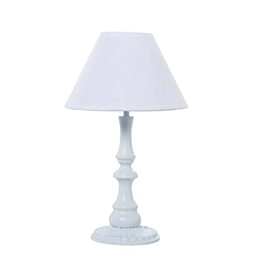 LÁMPARA SOBREMESA METAL BLANCO+92265, 1XE14 MAX40W NO INCLUI_°20X33CM BASE:°11X25CM LÁMPARA SOBREMESA METAL BLANCO+92265, 1XE14 MAX40W NO INCLUI_°20X33CM BASE:°11X25CM von AlexandreHouse