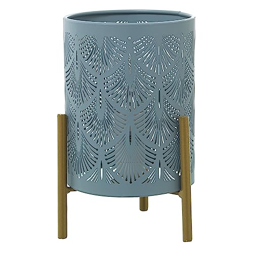 LÁMPARA SOBREMESA METAL CELESTE GRISACEO C/PIE DORADO 1XE14_12X12X18,5CM CABLE BLANCO 108 LÁMPARA SOBREMESA METAL CELESTE GRISACEO C/PIE DORADO 1XE14_12X12X18,5CM CABLE BLANCO 108 von AlexandreHouse
