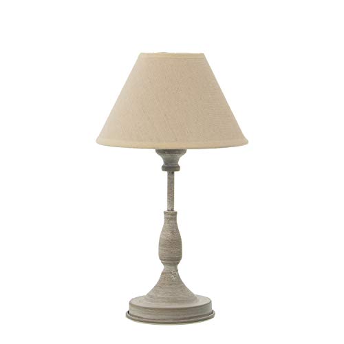LÁMPARA SOBREMESA METAL DECAPÉ+92257, 1XE14 MAX40W NO INCLUI 20X20X36CM BASE:°12X22,5CM von AlexandreHouse