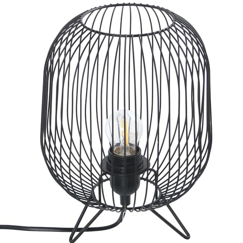 LÁMPARA SOBREMESA METAL NEGRO1XE27 MAX40W NO INCLUIDA_°21X27CM LÁMPARA SOBREMESA METAL NEGRO1XE27 MAX40W NO INCLUIDA_°21X27CM von AlexandreHouse