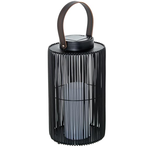 LÁMPARA SOLAR 40CM PIE C/ASA HIERRO/PP+PE, LUZ LED_°21X40(54) CM VELA DECORATIVA von AlexandreHouse