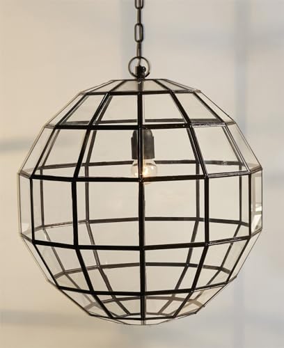 LAMPARA TECHO FLORA RDA. CRISTAL DECORADO/ESTAÑO 40D CMS. 40dx42 cms von AlexandreHouse