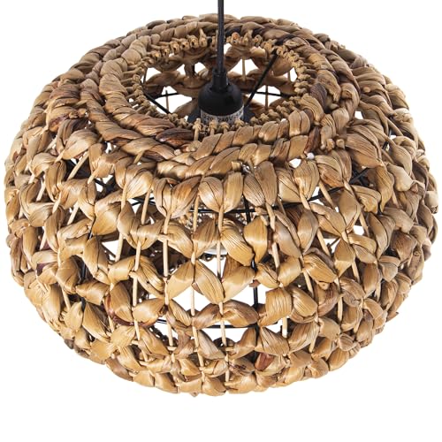 LÁMPARA TECHO METAL/HIERBA DEMAR, 1XE27 MAX.60W NO INCLUIDA_37X37X24CM von AlexandreHouse