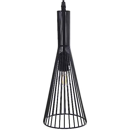 LÁMPARA TECHO METAL NEGRA 1XE27 MAX 60W NO INCLUIDA_14X16X37CM, CABLE NEGRO 70CM LÁMPARA TECHO METAL NEGRA 1XE27 MAX 60W NO INCLUIDA_14X16X37CM, CABLE NEGRO 70CM von AlexandreHouse