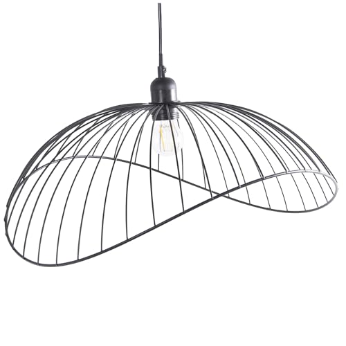 LÁMPARA TECHO METAL NEGRO +91197, 1XE27 MAX40W NO INCLUIDA_44X45X20CM CABLE:80CM LÁMPARA TECHO METAL NEGRO +91197, 1XE27 MAX40W NO INCLUIDA_44X45X20CM CABLE:80CM von AlexandreHouse