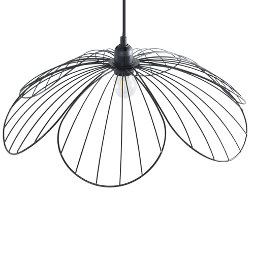 LÁMPARA TECHO METAL NEGRO +91197, 1XE27 MAX40W NO INCLUIDA_°50X16CM CABLE:80CM von AlexandreHouse