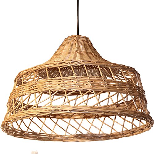 LÁMPARA TECHO MIMBRE NATURAL1XE27-MAX.40W (NO INCLUIDA) _°51X32CM-ALT.MAX:150CM von AlexandreHouse