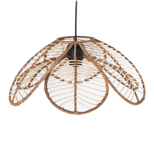 LÁMPARA TECHO RATÁN NATURAL +99271, 1XE27, 1X40W_°40X19, CABLE NEGRO:73CM von AlexandreHouse