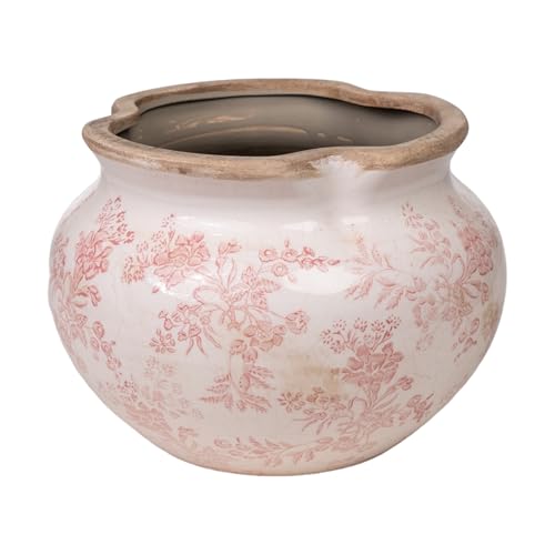 MACETA BOCA ONDULADA PORCELANA BEIGE/ROSA MACETA BOCA ONDULADA PORCELANA BEIGE/ROSA von AlexandreHouse