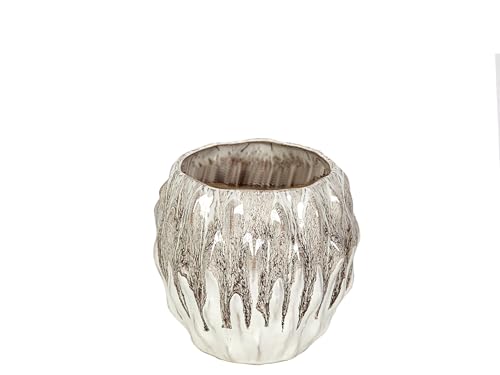 MACETA CERAMICA BEIGE/BLANCO MACETA CERAMICA BEIGE/BLANCO von AlexandreHouse