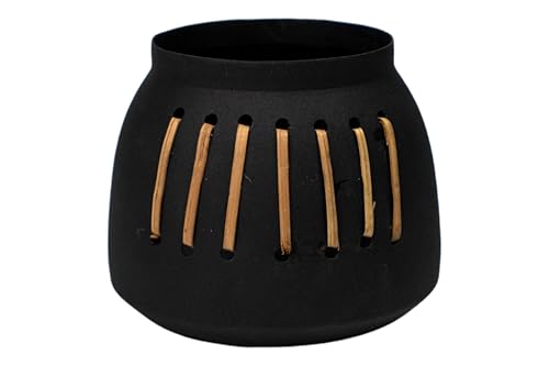 MACETA METAL NEGRO C/MIMBRE von AlexandreHouse