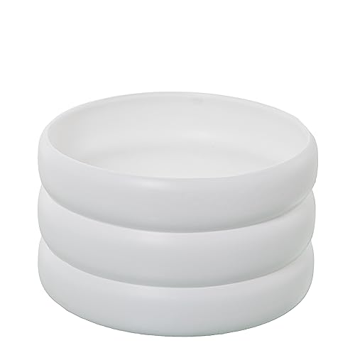 MACETERO CERÁMICA ONDULADO BLANCO MATE_°25X15CM MACETERO CERÁMICA ONDULADO BLANCO MATE_°25X15CM von AlexandreHouse