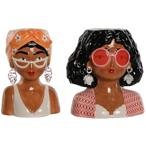 MACETERO DOLOMITE 16X13X24 CHICA GAFAS 2 SURT. von AlexandreHouse
