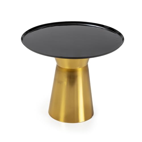 MESA AUXILIAR 47X47X40 METAL NEGRO/DORADO MESA AUXILIAR 47X47X40 METAL NEGRO/DORADO von AlexandreHouse