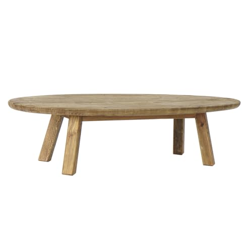 MESA CENTRO MADERA RECICLADA 140X60X35 17,00 NATUR von AlexandreHouse