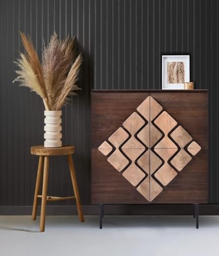 MUEBLE 4P MADERA MANGO ROMBO DORADO MUEBLE 4P MADERA MANGO ROMBO DORADO von AlexandreHouse