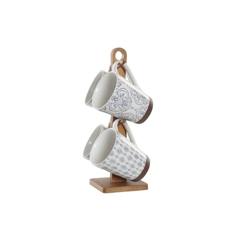 MUG SET 4 GRES 19X13X31 300 ML, AZULEJOS MUG SET 4 GRES 19X13X31 300 ML, AZULEJOS von AlexandreHouse