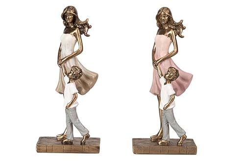 PADRE CON NIÑOS RESINA SURTIDOS 10x5x28 CM von AlexandreHouse