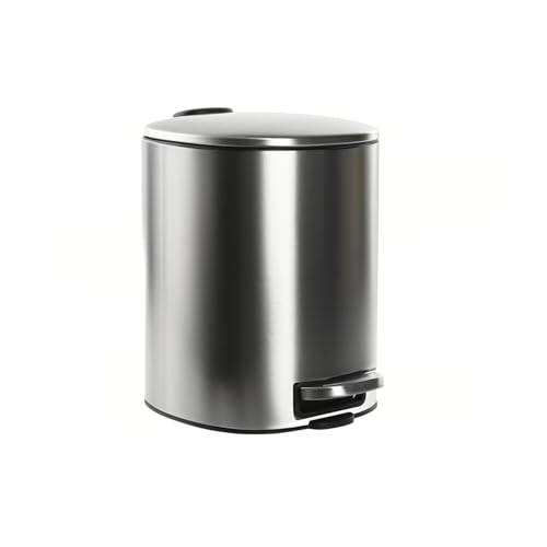 PAPELERA INOX PP 20X25X27 5L PLATEADO von AlexandreHouse
