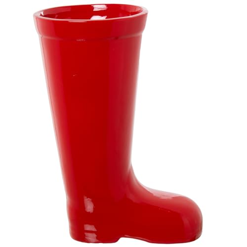 PARAGÜERO CERÁMICA BOTA ROJA_32X18X45CM von AlexandreHouse