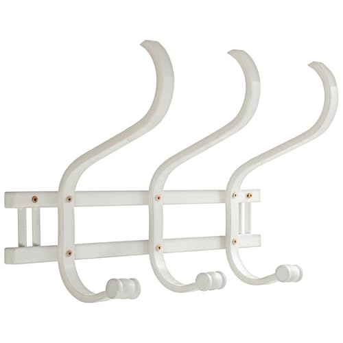 PERCHERO PARED MADERA 3 BRAZOSBLANCO_45X21X30CM,MADERA:ABEDUL+ALAM von AlexandreHouse