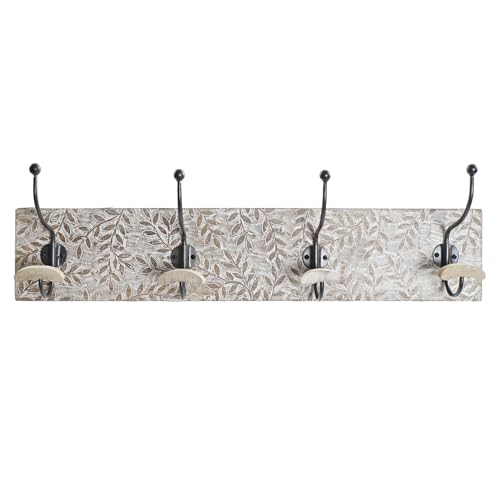 PERCHERO PARED MANGO HIERRO 76X14X21 TALLADO von AlexandreHouse