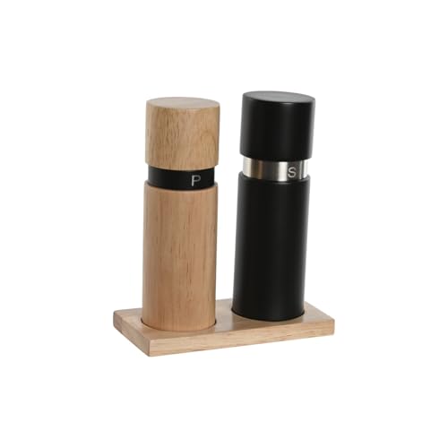PIMENTERO SET 2 RUBBERWOOD INOX 14X7X16,5 5X5X16 von AlexandreHouse