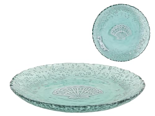 PLATO CONCHA VIDRIO TURQUESA_AlexandreHouse von AlexandreHouse