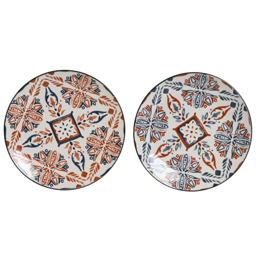 PLATO PORCELANA 19,5X19,5X2 BOHO 2 SURT. von AlexandreHouse