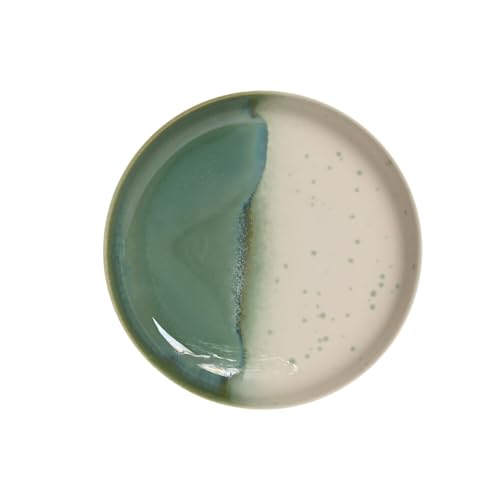 PLATO PORCELANA 22X22X4,3 JADE VERDE von AlexandreHouse