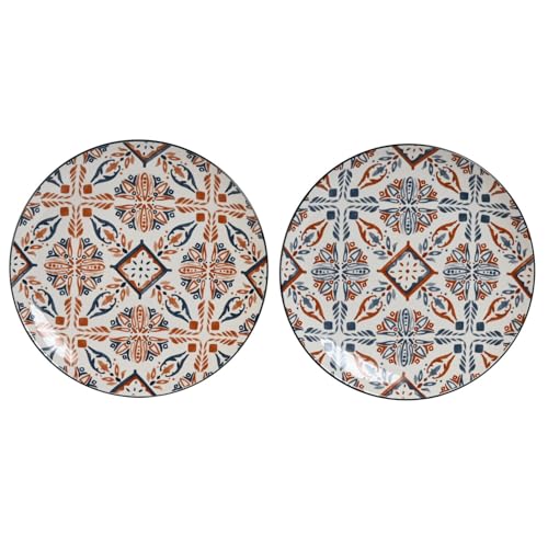 PLATO PORCELANA 26,5X26,5X2 BOHO 2 SURT. von AlexandreHouse