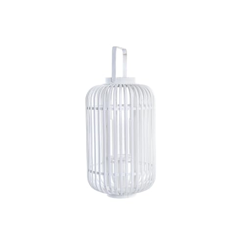 PORTAVELA BAMBU CRISTAL 28X28X47 BLANCO PORTAVELA BAMBU CRISTAL 28X28X47 BLANCO von Redesyn