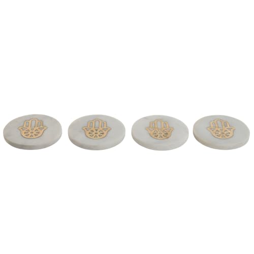 POSAVASOS SET 4 MARMOL LATON 10X10X5 HAMSA NATURAL POSAVASOS SET 4 MARMOL LATON 10X10X5 HAMSA NATURAL von AlexandreHouse