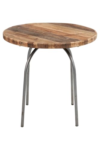 PRESTON - BAR TABLE 4 PEOPLE METAL AND RECYCLED WOOD von AlexandreHouse