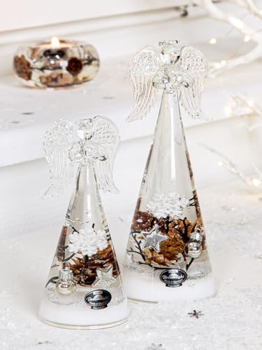Pack of 6 Dreamlight, Tealight candle holder, Ufo Medium, Shell motif, Glass, beige, natural colors, PU 6, H. 5 cm, D. 12 cm Pack of 6 Dreamlight, Tealight candle holder, Ufo Medium, Shell motif, Glass, beige, natural colors, PU 6, H. 5 cm, D. 12 cm von AlexandreHouse