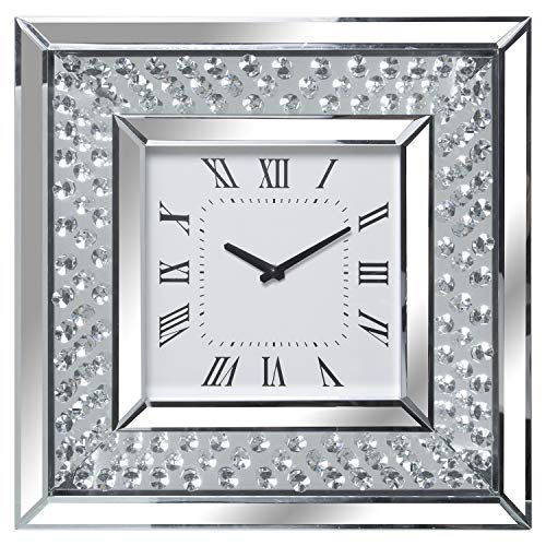 RELOJ PARED ESPEJO C/BRILLANTES 40X40CM 40X4,5X40CM, PILA:1XAA NO INC RELOJ PARED ESPEJO C/BRILLANTES 40X40CM 40X4,5X40CM, PILA:1XAA NO INC von AlexandreHouse