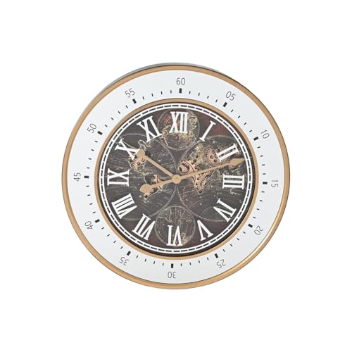 RELOJ PARED HIERRO CRISTAL 59X8,5X59 MOVIMIENTO von AlexandreHouse