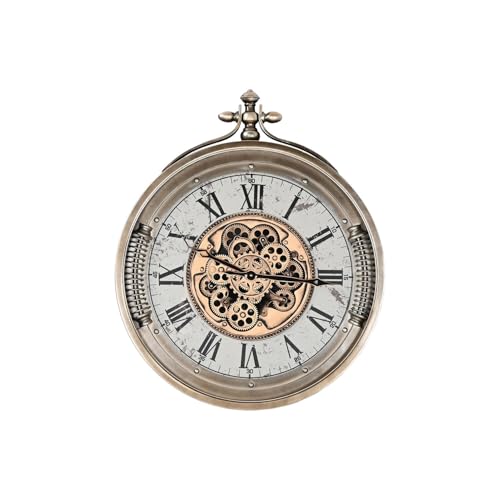 RELOJ PARED HIERRO CRISTAL 66X10X80 MOVIMIENTO von AlexandreHouse