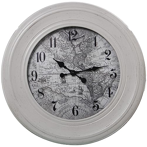 RELOJ PARED MELAMINA BLANCO, PILA 1XAA NO INCLUIDA_°58X5CM, ESFERA:°36,5CM RELOJ PARED MELAMINA BLANCO, PILA 1XAA NO INCLUIDA_°58X5CM, ESFERA:°36,5CM von AlexandreHouse